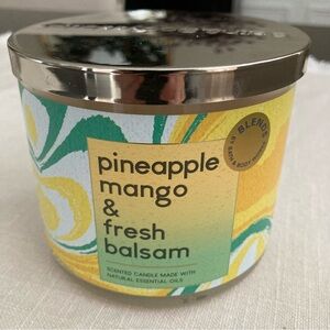 Bath & Body Works Pineapple Mango & Fresh Balsam Candle